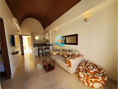 Eine voll möblierte, 57 SQM Wohnung mit einer hohen Decke, und Kuppel-Stil zur Miete in Makadi heigh