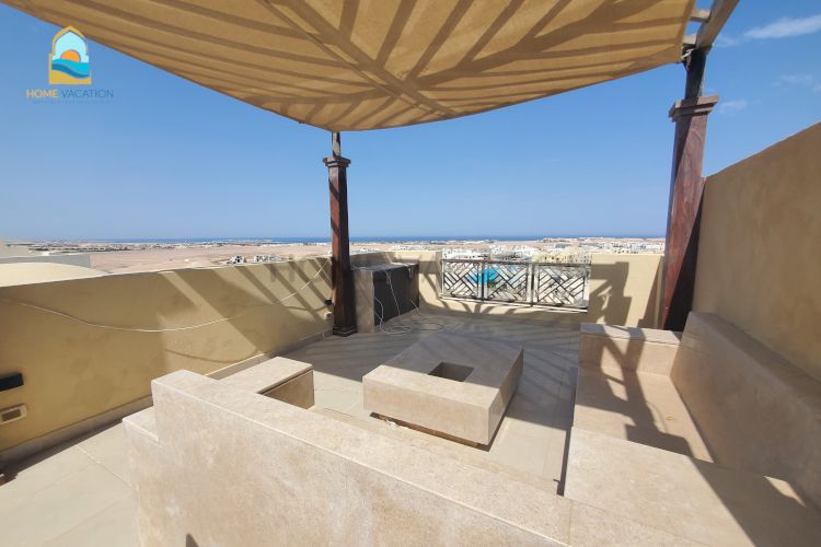 one bedroom furnished apartment makadi heights phase 1 red sea roof pergola_2d39a_lg