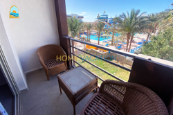 Two bedrooms hotel apartment with aqua view for sale in Mirage Bay, Hurghada