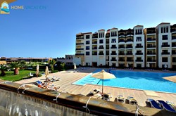 Luxurious two bedroom apartment with pool view for sale at Samra Bay Resort