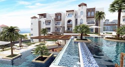 One-bedroom sea and pool view apartment at Alcamar