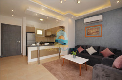 A 62 One-Bedroom Apartment With a Private Garden for rent, in Makadi Heights.