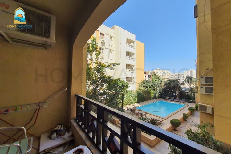 one bedroom apartment for rent in el kawther hurghada pool view_a6e60_lg
