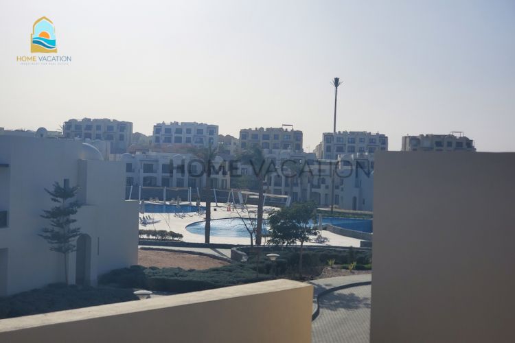 two bedroom apartment pool view for rent makadi heights roof pool view_27a62_lg
