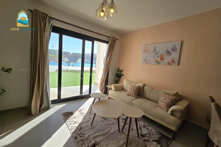 Thumbnail 18 for Furnished Two-bedroom Apartment for Rent in Makadi Heights – Lagoon View